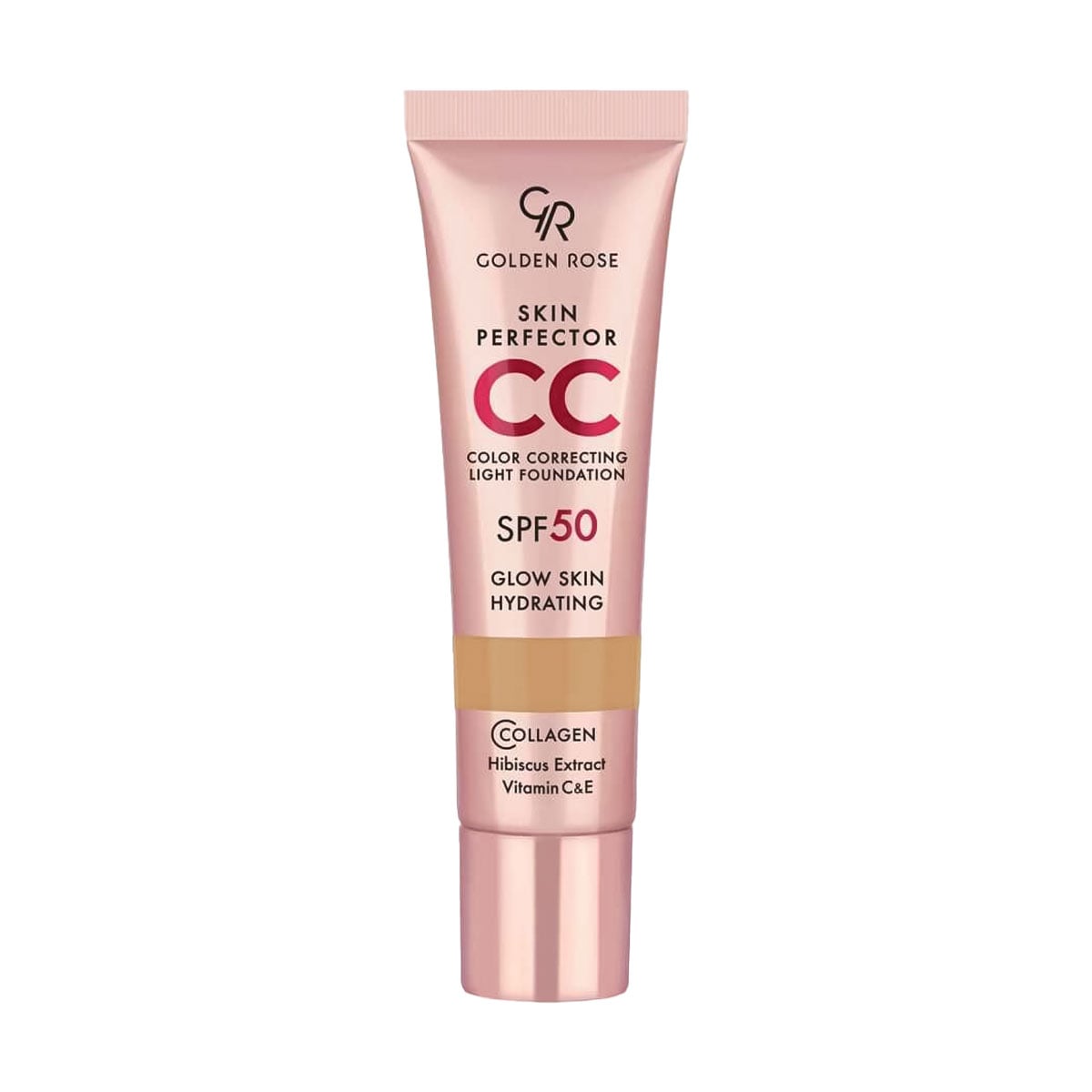 Тональна основа для обличчя Golden Rose Skin Perfector Color Correcting Light Foundation, SPF 50, 103 Nude, 30 мл