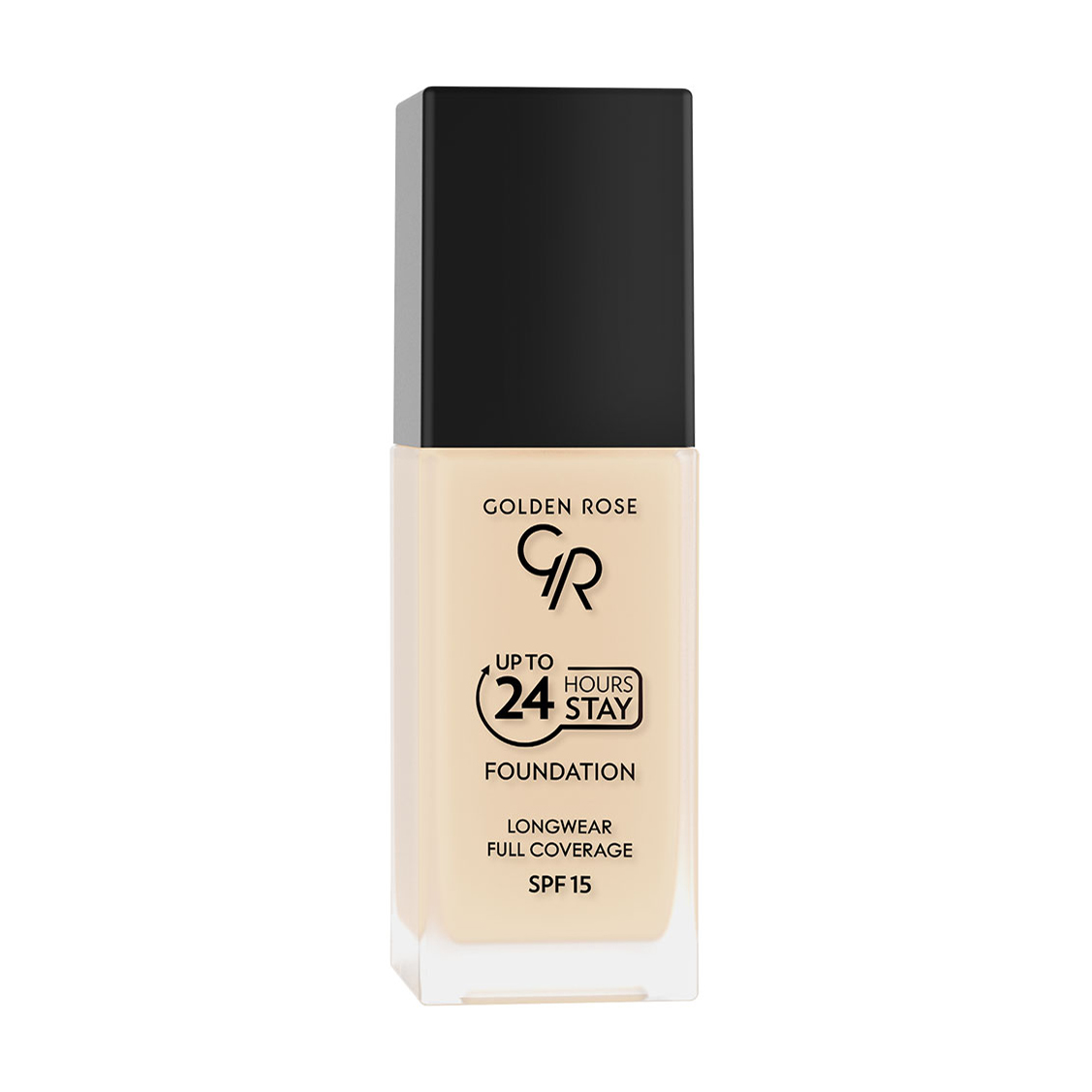 Тональна основа для обличчя Golden Rose Up To 24 Hours Stay Foundation SPF 15, 01, 35 мл