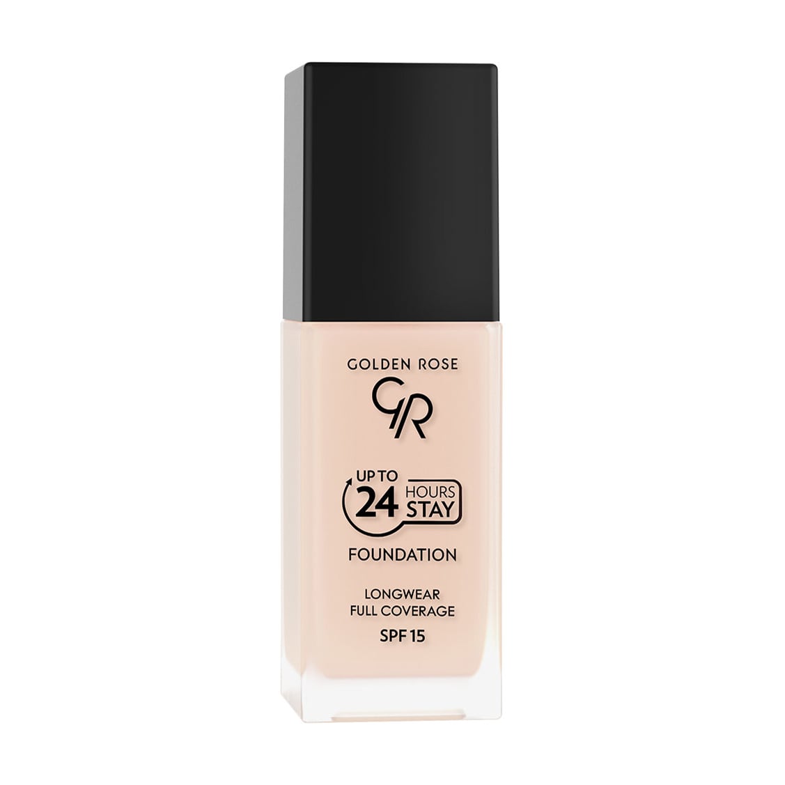 Тональна основа для обличчя Golden Rose Up To 24 Hours Stay Foundation SPF 15, 02, 35 мл